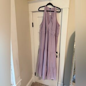 Old Navy Light Purple Maxi Dress